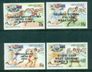 Aitutaki 1988 Olympic Medal Winners Opts MUH