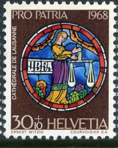 Switzerland B-376 MNH Libra