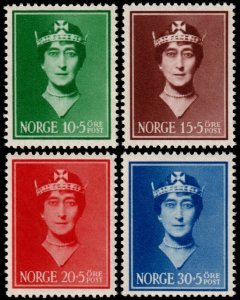 ✔️ NORWAY 1939 - QUEEN MAUD CHARITY FUND -  SC.B11/14 MNH