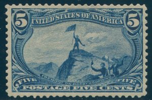 US Scott #288 Mint, VF, Hinged