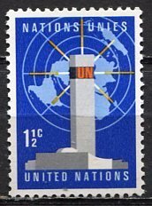 United Nations N.Y.; 1967: Sc. # 166: MNH Single Stamp