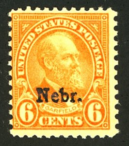 U.S. #675 MINT OG LH