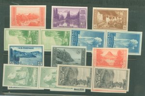 United States #756-765  Single (Complete Set) (Parks)