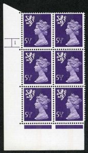 S-HFD5.5B 5.5p Violet Scotland Harrison CB Cyl 1 No Dot p19 FCP/PVAD U/M