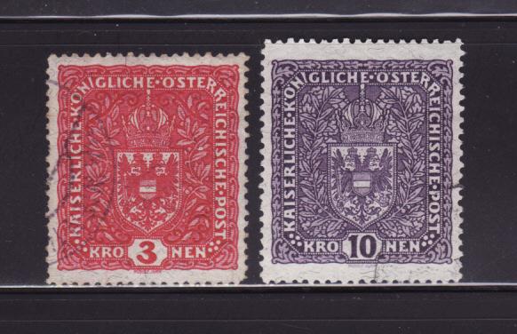 Austria 173, 175 U Coat of Arms
