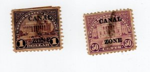 CANAL ZONE 94 & 95, WASHINGTON fancy cancel lot, Monster NEW, Covers, & 7000 stm