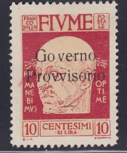 Fiume 135 Gabriele d'Annunzio 1921