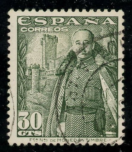 Spain 802 General Franco 1954