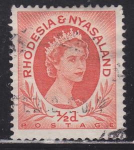 Rhodesia & Nyasaland 141 Queen Elizabeth II 1954