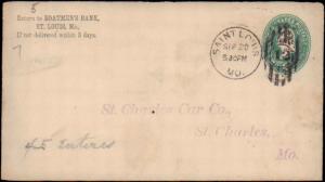 United States, Missouri, Postal Stationery