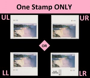 US C133 Airmail Niagara Falls 48c plate single V11111 MNH 1999