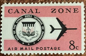 Canal Zone #C43 MNH Single Canal Zone Seal/Jet