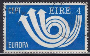 Ireland 329 Europa CEPT Post Horn & Arrows 1973