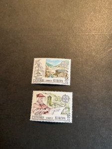 Stamps Spanish Andorra Scott #153-4 never hinged