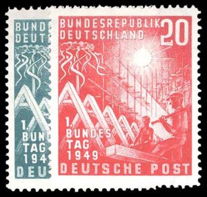 GERMANY 665-66  Mint (ID # 96006) 