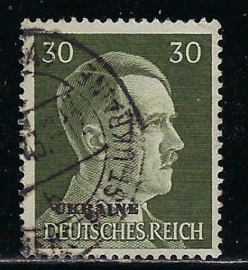 Russia - German occupation Scott # N44, used
