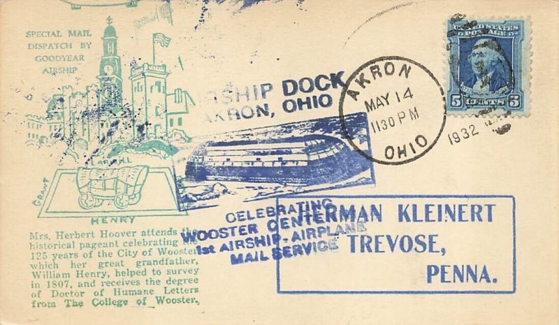 AIRSHIP DOCK, AKRON, OHIO #3 card