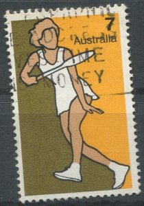 Australia Sc#594 Used, 7c multi, Non-olympic Sports (1974)