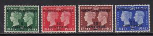 Great Britain  - Morocco  # 89-92, Mint Hinged Set