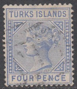 Turks Islands 43 Used (see Details) CV $67.50