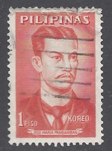 Philippines 1969 #864 Used Fault 