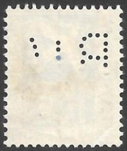 France Scott # 294 Used Perfin R?. All Additional Items Ship Free.