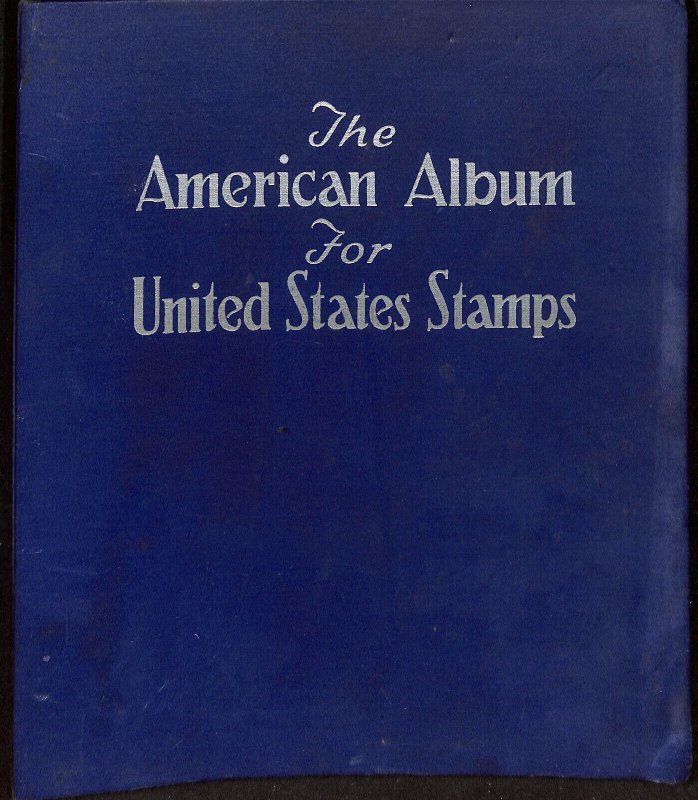 United States Stamp Collection in Scott American Album to 1940, 100 Pages