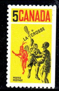 CANADA #483  1968  LACROSSE PLAYERS    MINT  VF NH  O.G