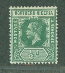 Northern Nigeria #40 Unused Single