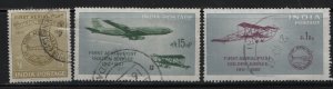 INDIA  336-338 USED SET