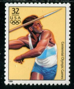 3068a US 32c Atlanta Summer Olympics - Decathlon, MNH