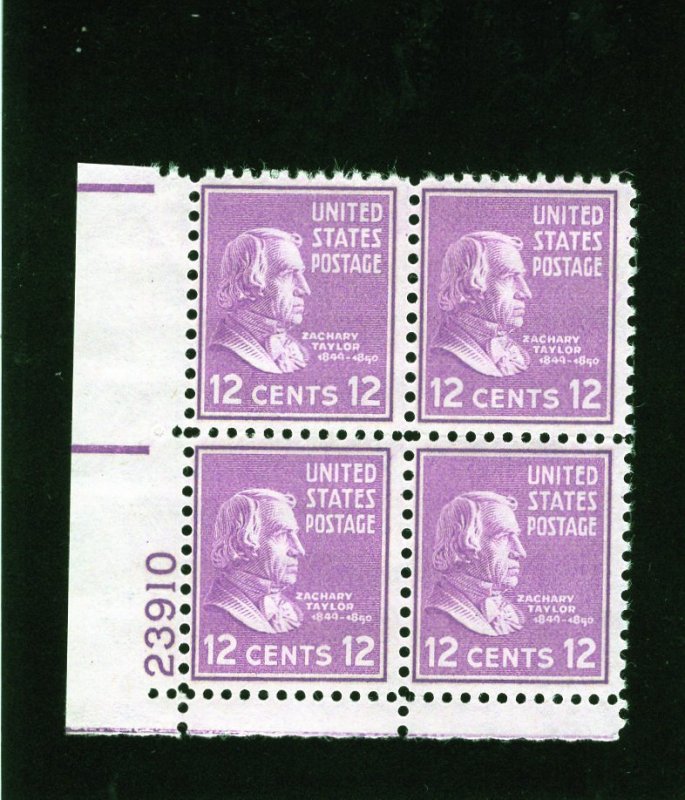 817 Taylor, MNH LL-PB/4 (#23910)