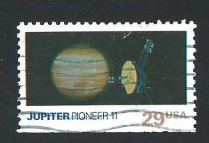 SC# 2573 - 29c - Space Exploration, Jupiter Pioneer 11, used
