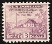 1933 3c Peace, Newburgh, NY Scott 727 Mint F/VF NH