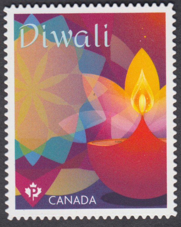 Canada - *NEW* Diwali 2020, Die Cut Stamp From Quarterly Pack - MNH