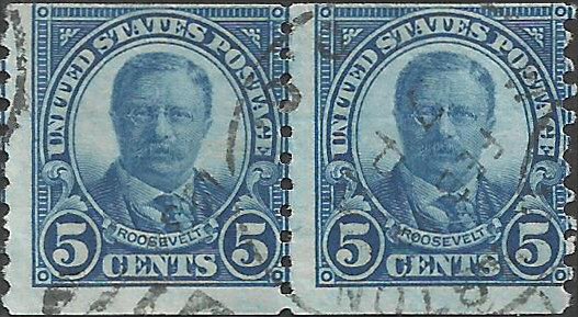 # 602 Used Dark Blue Theodore Roosevelt