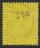 GB SG 232   SC# 132 Used  showing date cancel '10  see details and scans