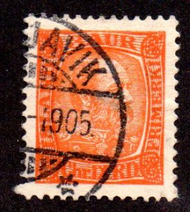 ICELAND 34 USED SCV $4.00 BIN $1.60 ROYALTY