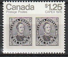 1978 Canada - Sc 756 - MNH VF - 1 single - Capex '78 -Prince Albert