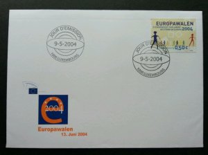 Luxembourg Elections European Parliament 2004 (stamp FDC)
