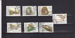 SA03 Uzbekistan 1993 Fauna of Uzbekistan used stamps