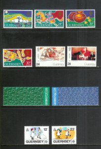 GUERNSEY Europa (58) All Mint Unused Stamps Most Lightly Hinged