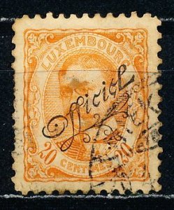 Luxembourg #O90 Single Used