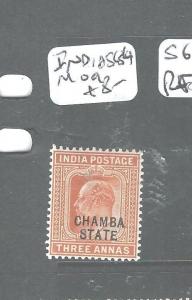 INDIA CHAMBA (P0804B) KE 3A  SG  MOG 