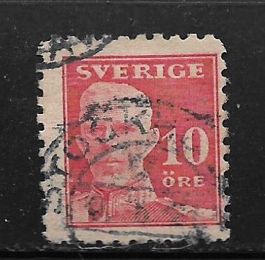 SWEDEN, 142, USED, KING GUSTAF V