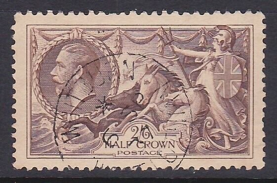 GB 1934 2/6d Seahorse fine used SG cat £40 - WHITBURN cds..................A4840