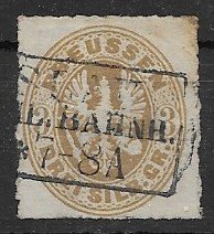 Prussia #20 used