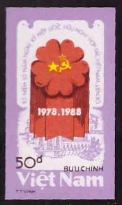 United Viet Nam Scott 1882 Imperforate  NGAI stamp