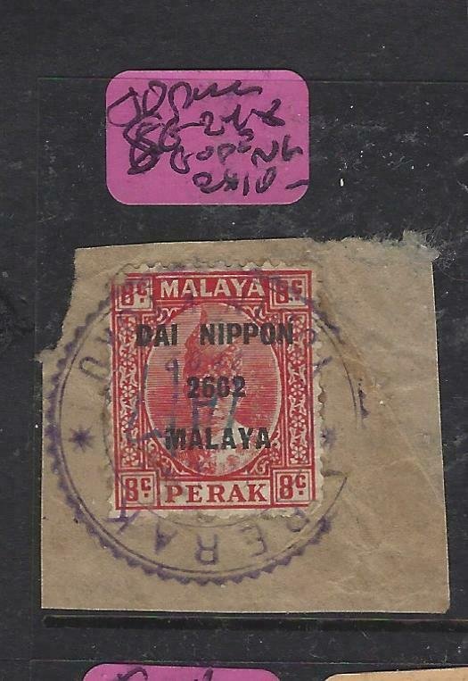 MALAYA JAPANESE OCCUPATION PERAK (P1508B)  SG J248  8C DN  PIECE  VFU