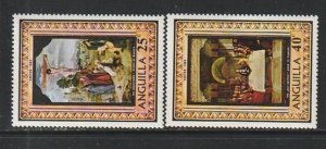 1969 Anguilla - Sc 68-69 - MNH VF - 2 single - Easter